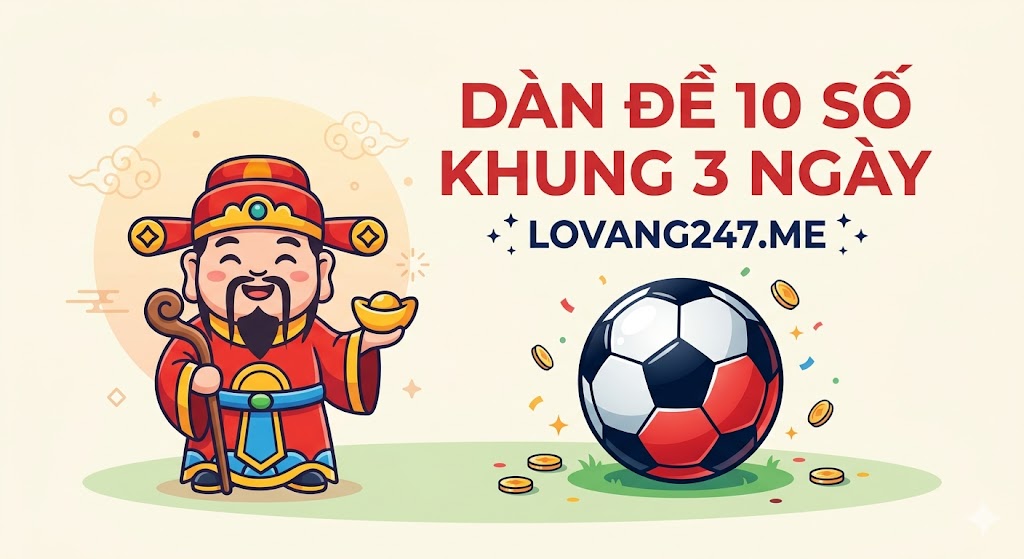 Dàn Đề 10 Số Khung 3 Ngày