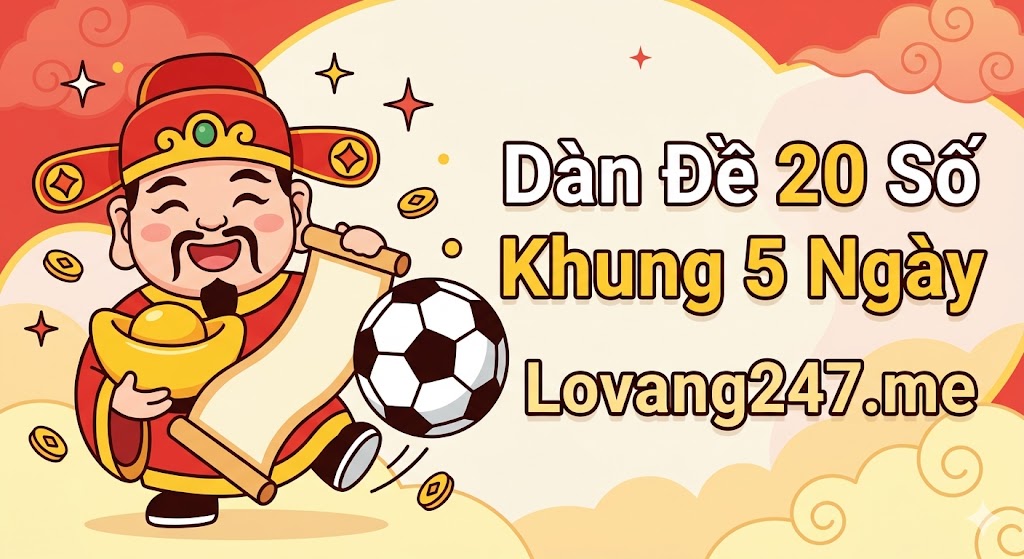 Dàn Đề 20 Số Khung 5 Ngày Đẹp