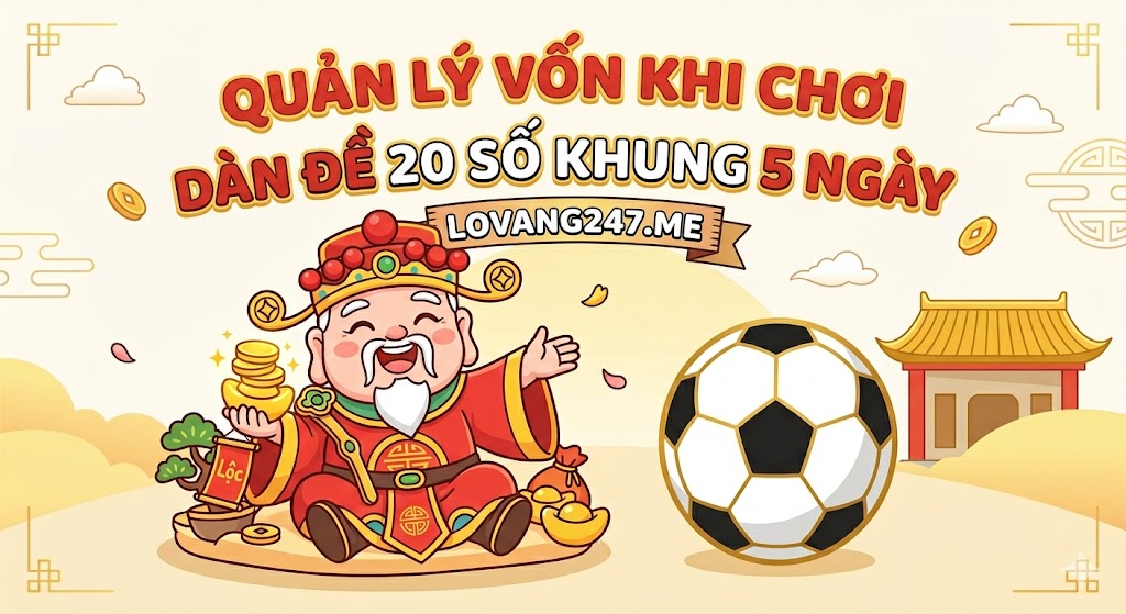 Quản Lý Vốn Khi Chơi Dàn Đề 20 Số Khung 5 Ngày