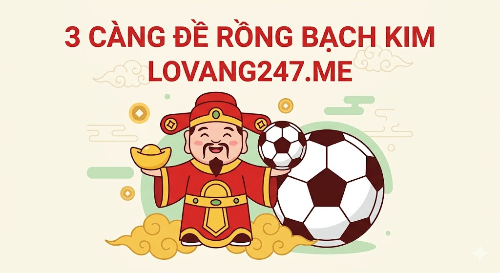 Cầu 3 Càng Và Dàn Đề Từ Thống Kê Bạch Kim