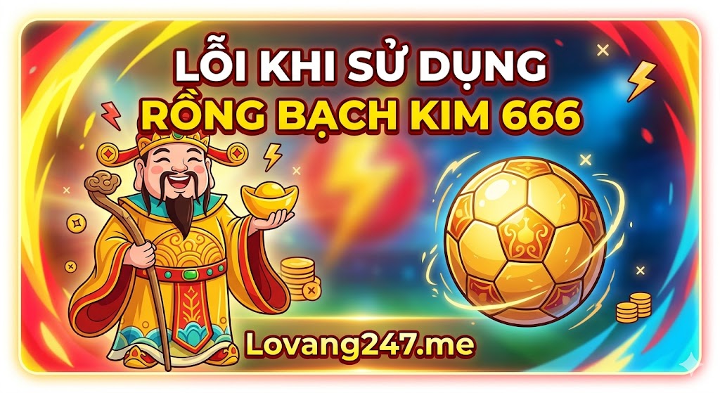 Lỗi Sai Phổ Biến Khi Sử Dụng Rồng Bạch Kim 666