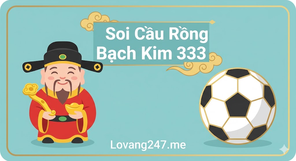 Cách Soi Cầu Rồng Bạch Kim 333 Chuẩn Nhất